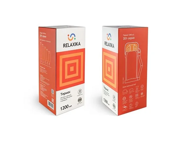 Термос Relaxika универсальный для еды и напитков «201» фото 15