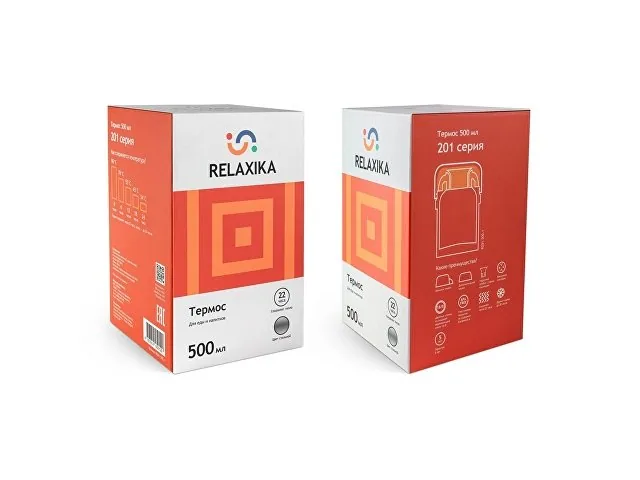 Термос Relaxika универсальный для еды и напитков «201» фото 14