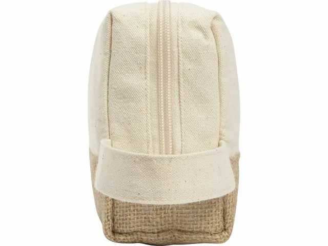 Косметичка «Jute» с ручкой из хлопка и джута фото 6
