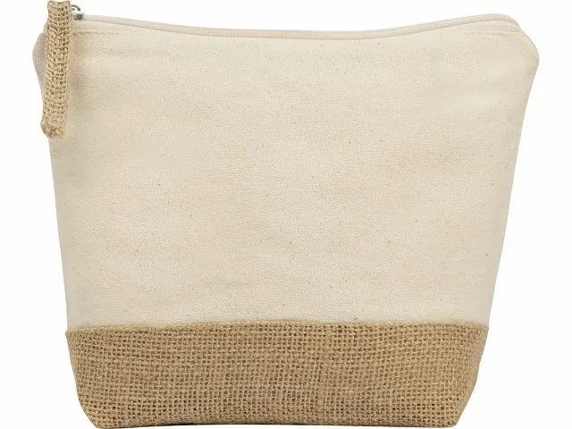 Косметичка «Jute» из хлопка и джута фото 3