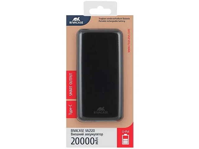 Внешний аккумулятор VA2120, 20000 mAh фото 14