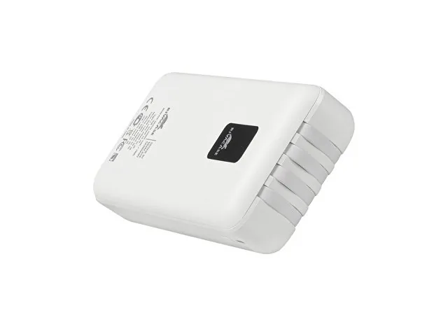 Внешний аккумулятор с дисплеем и встроенными кабелями VA2220, 20000 mAh фото 7
