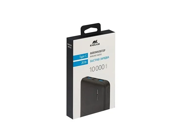 Внешний аккумулятор с быстрой зарядкой QC/PD VA2532, 10000 mAh фото 16