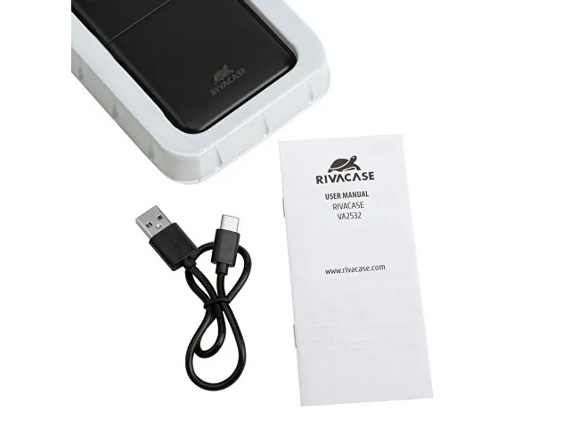Внешний аккумулятор с быстрой зарядкой QC/PD VA2532, 10000 mAh фото 19
