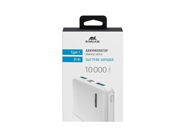 Внешний аккумулятор с быстрой зарядкой QC/PD VA2532, 10000 mAh фото 16