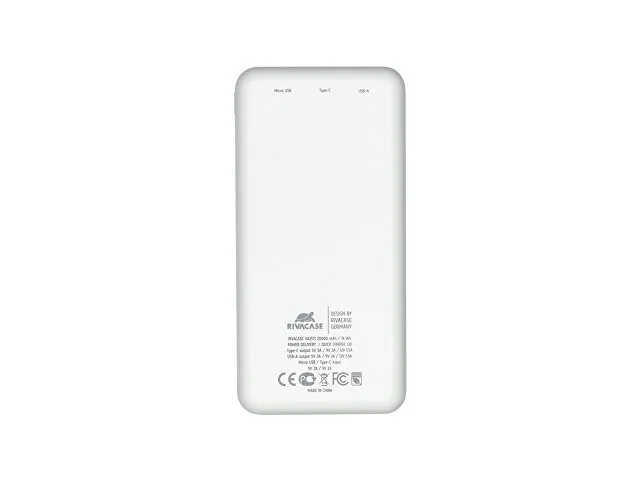 Внешний аккумулятор с быстрой зарядкой  VA2571, 20000 mAh фото 3