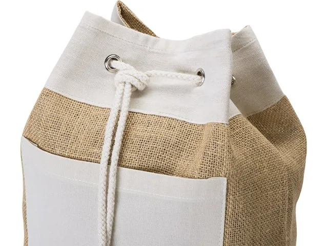 Рюкзак Jute из джута на одной лямке фото 6