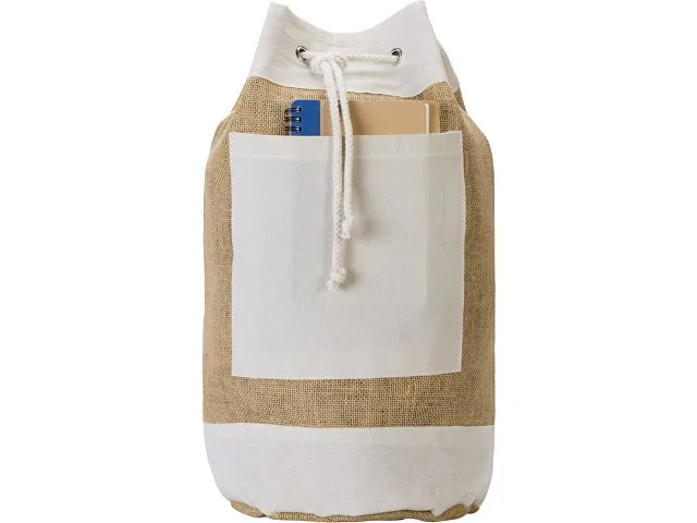 Рюкзак Jute из джута на одной лямке фото 10