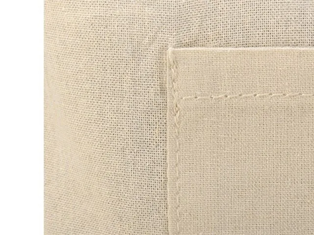 Складная сумка Jute из хлопка и джута с карманом фото 8