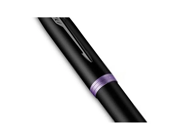 Ручка перьевая Parker «IM Vibrant Rings Flame Amethyst Purple» фото 5