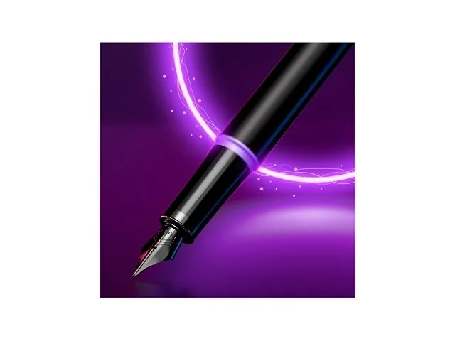 Ручка перьевая Parker «IM Vibrant Rings Flame Amethyst Purple» фото 9