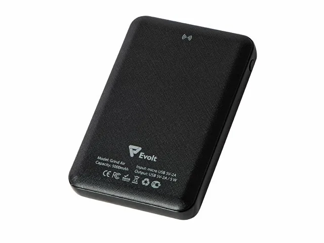 Беспроводной внешний аккумулятор «Grind Air» v. 2, 5000 mAh фото 2