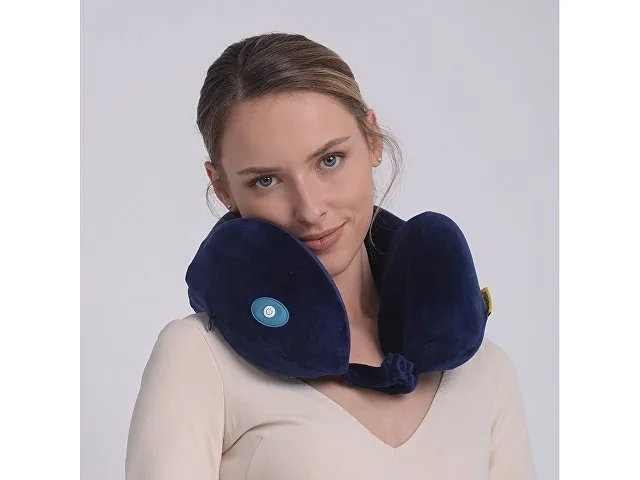 Подушка для путешествий со встроенным массажером «Massage Tranquility Pillow» фото 9