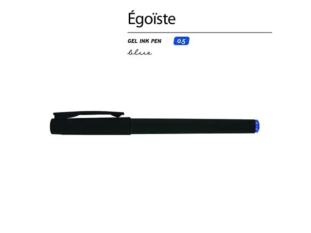 Ручка пластиковая гелевая «Egoiste Black» фото 2