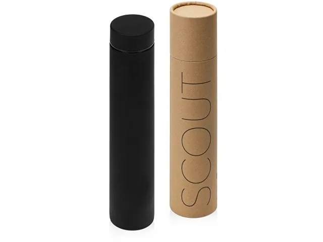 Вакуумный термос «Scout», soft-touch, 235 мл, тубус
