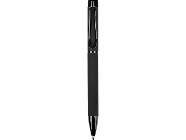 Металлическая шариковая ручка «Black Lama» soft-touch фото 2