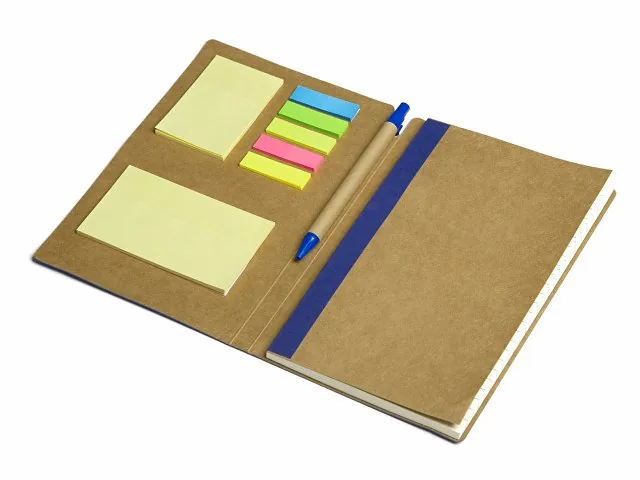 Блокнот А5 «Write and stick» с ручкой и набором стикеров фото 2