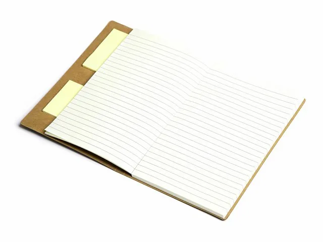 Блокнот А5 «Write and stick» с ручкой и набором стикеров фото 4