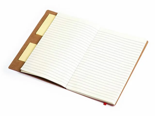 Блокнот А5 «Write and stick» с ручкой и набором стикеров фото 4