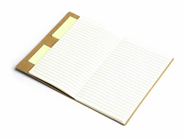 Блокнот А5 «Write and stick» с ручкой и набором стикеров фото 4