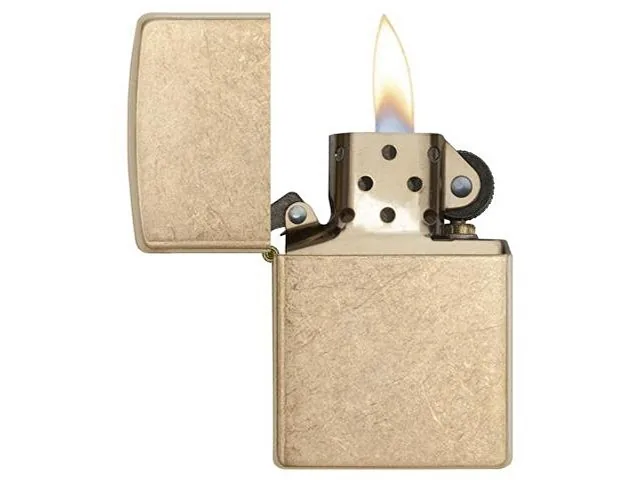 Зажигалка ZIPPO Armor™с покрытием Tumbled Brass фото 3