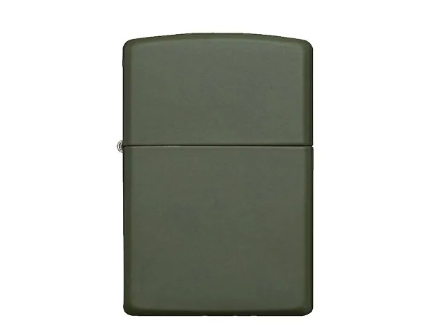 Зажигалка ZIPPO Classic с покрытием Green Matte фото 2