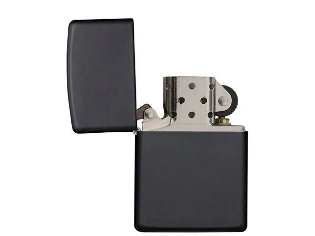 Зажигалка ZIPPO Classic с покрытием Black Matte фото 3