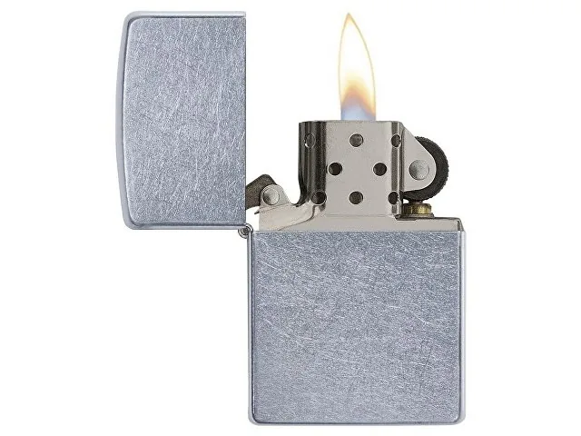 Зажигалка ZIPPO Classic с покрытием Street Chrome™ фото 3