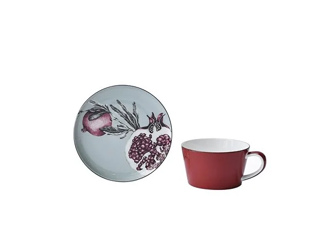 Набор чашка и блюдце «TEA SET 1 BLU» фото 2