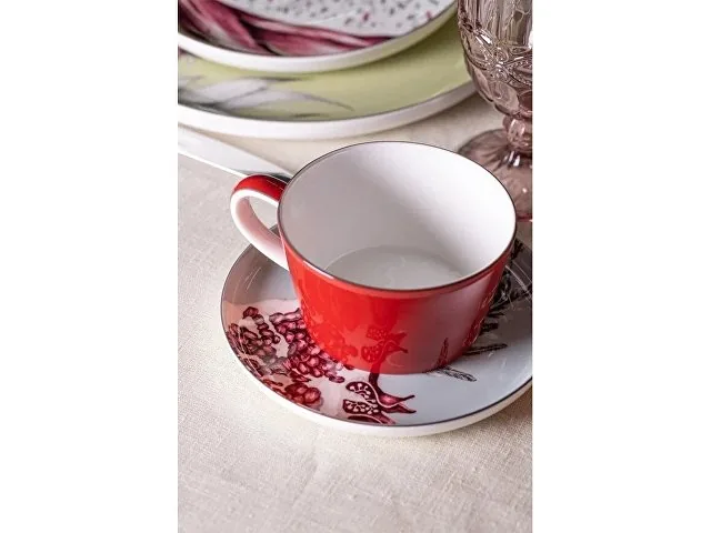Набор чашка и блюдце «TEA SET 1 BLU» фото 7