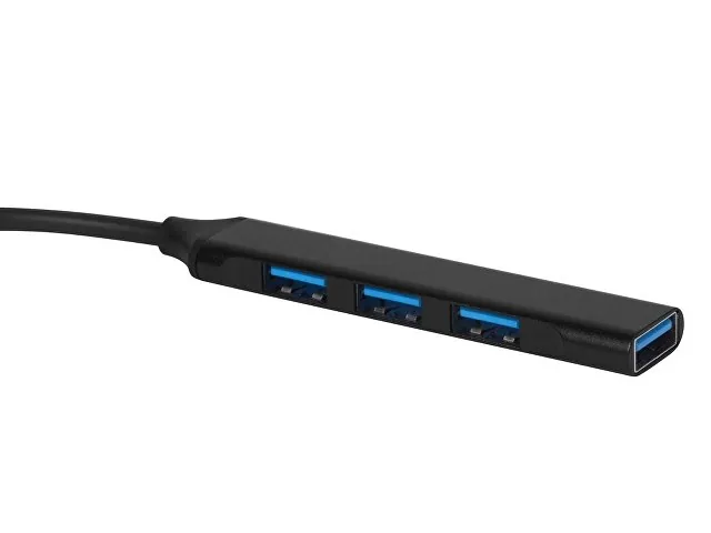 USB-хаб «Link» с коннектором 2-в-1 USB-C и USB-A, 2.0/3.0 фото 2