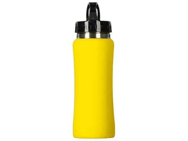 Бутылка для воды "Bottle C1", сталь, soft touch, 600 мл фото 5