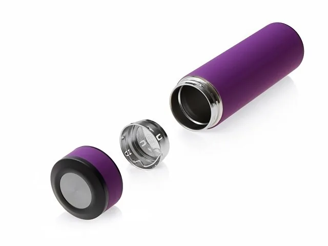 Вакуумный термос «Vacuum Flask C1», soft touch, 420мл фото 4