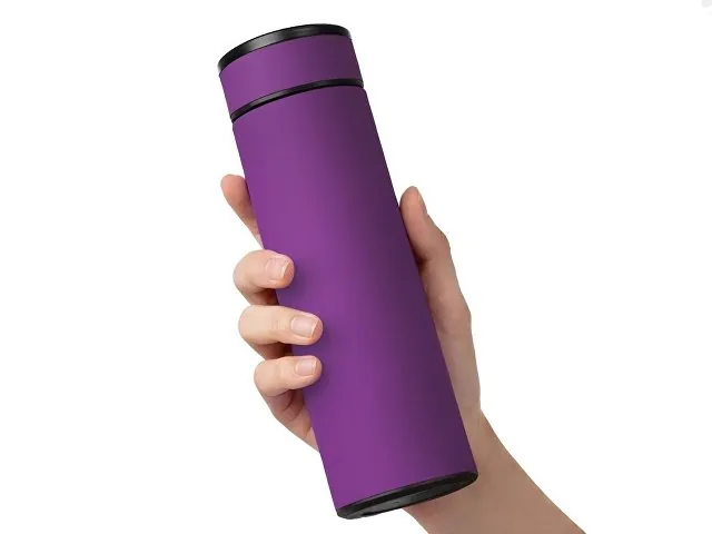 Вакуумный термос «Vacuum Flask C1», soft touch, 420мл фото 5