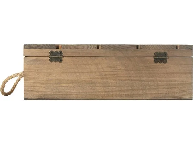 Коробка подарочная из массива дерева «Two-bottle box» фото 6