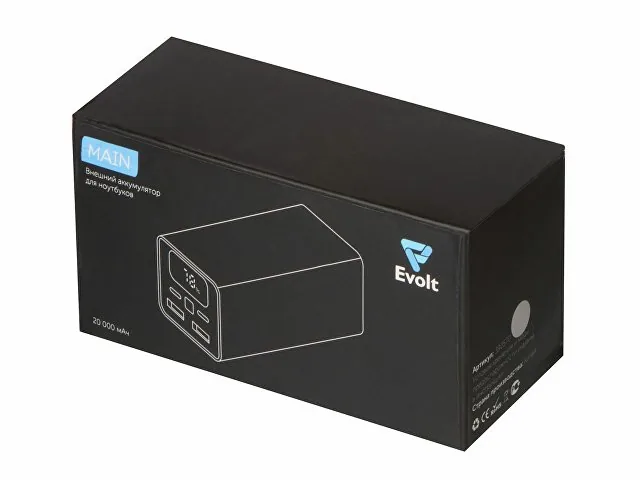 Внешний аккумулятор для ноутбуков «Main» 65 Вт, 20000 mAh фото 6