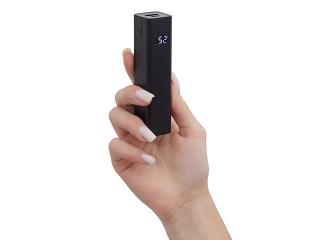 Внешний аккумулятор «Rail» c дисплеем, 5000 mAh фото 8