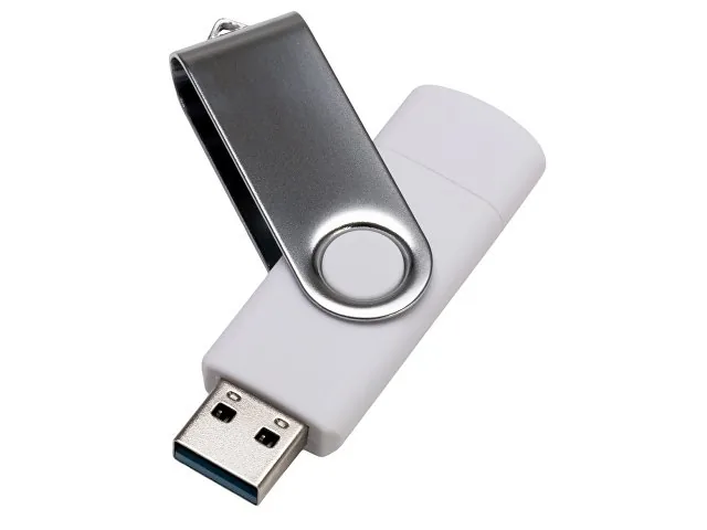 USB3.0/USB Type-C флешка на 32 Гб «Квебек C» фото 2