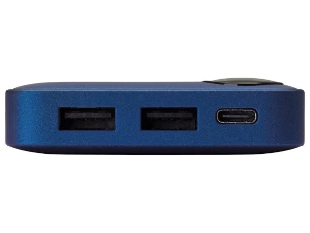 Внешний аккумулятор «Mild», металлик soft-touch, 10 000 mAh фото 6