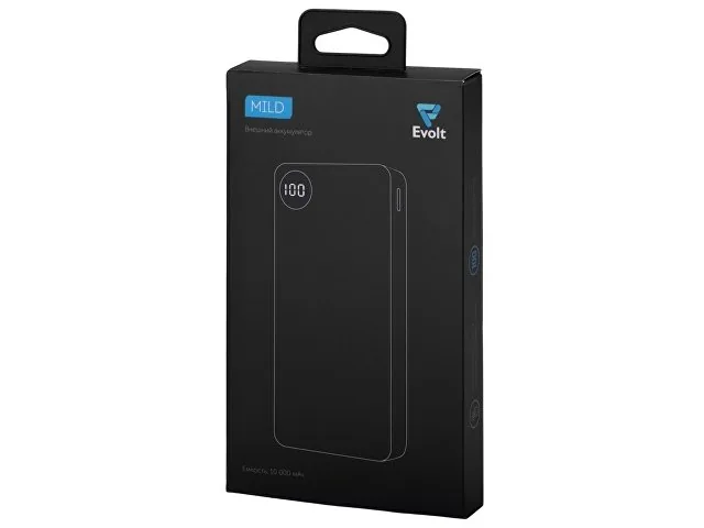Внешний аккумулятор «Mild», металлик soft-touch, 10 000 mAh фото 10