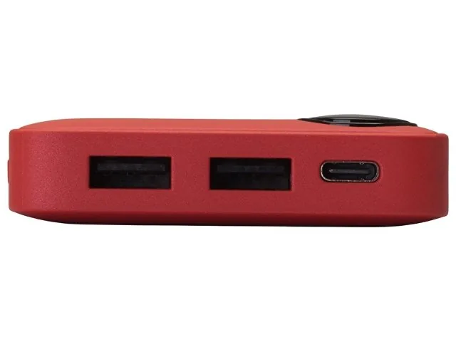 Внешний аккумулятор «Mild», металлик soft-touch, 10 000 mAh фото 6