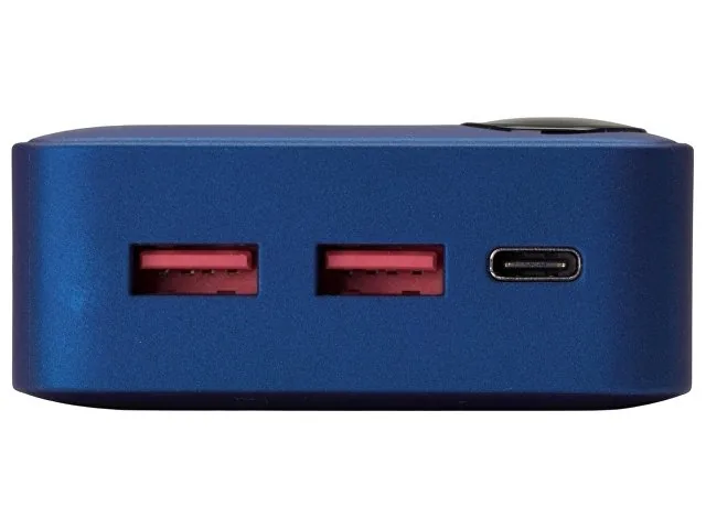 Внешний аккумулятор «Mild Pro» c быстрой зарядкой QC/PD, металлик soft-touch, 20 000 mAh фото 6
