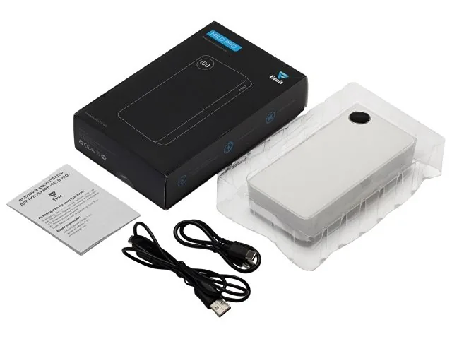 Внешний аккумулятор «Mild Pro» c быстрой зарядкой QC/PD, soft-touch, 20 000 mAh фото 9