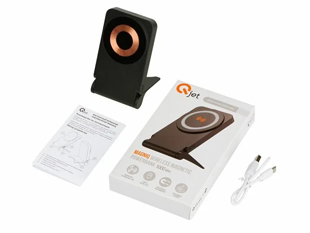 Магнитный внешний аккумулятор «MagnIQ», 5000 mAh фото 10