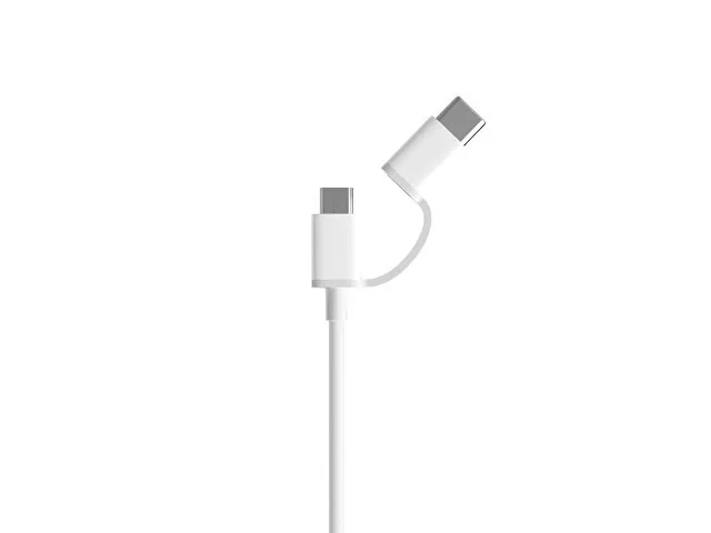 Кабель «Mi 2-in-1 USB Cable Micro-USB to Type C», 30 см фото 2