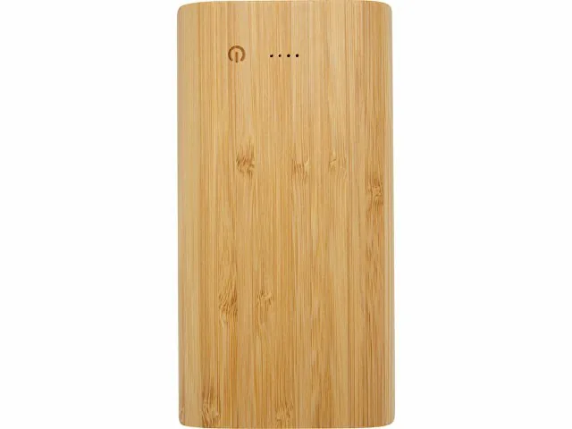 Портативное зарядное устройство «Tulda» из бамбука, 20000 mAh фото 2