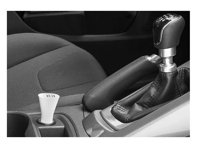 Адаптер автомобильный «Split», USB x 2 фото 2