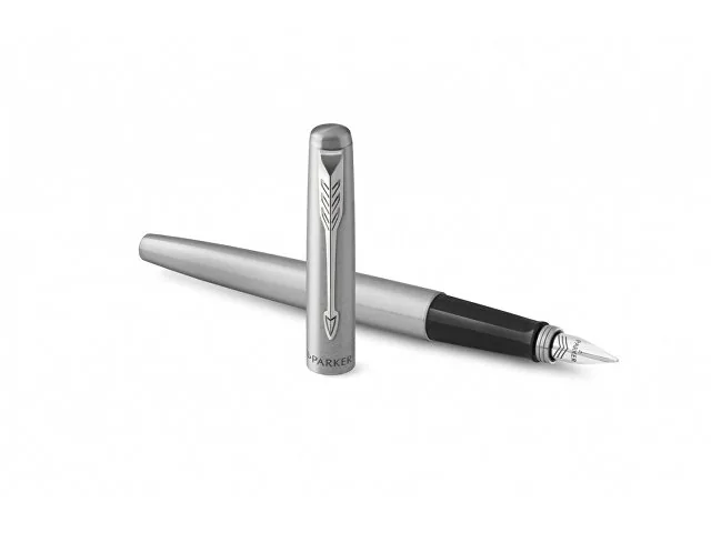 Ручка перьевая Parker Jotter Stainless, M фото 4
