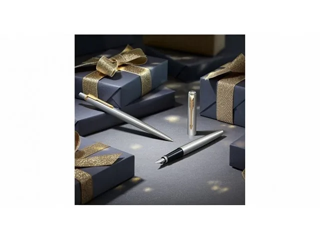 Ручка перьевая Parker Jotter Stainless, M фото 7