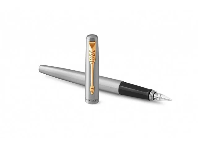 Ручка перьевая Parker Jotter Stainless, M фото 4